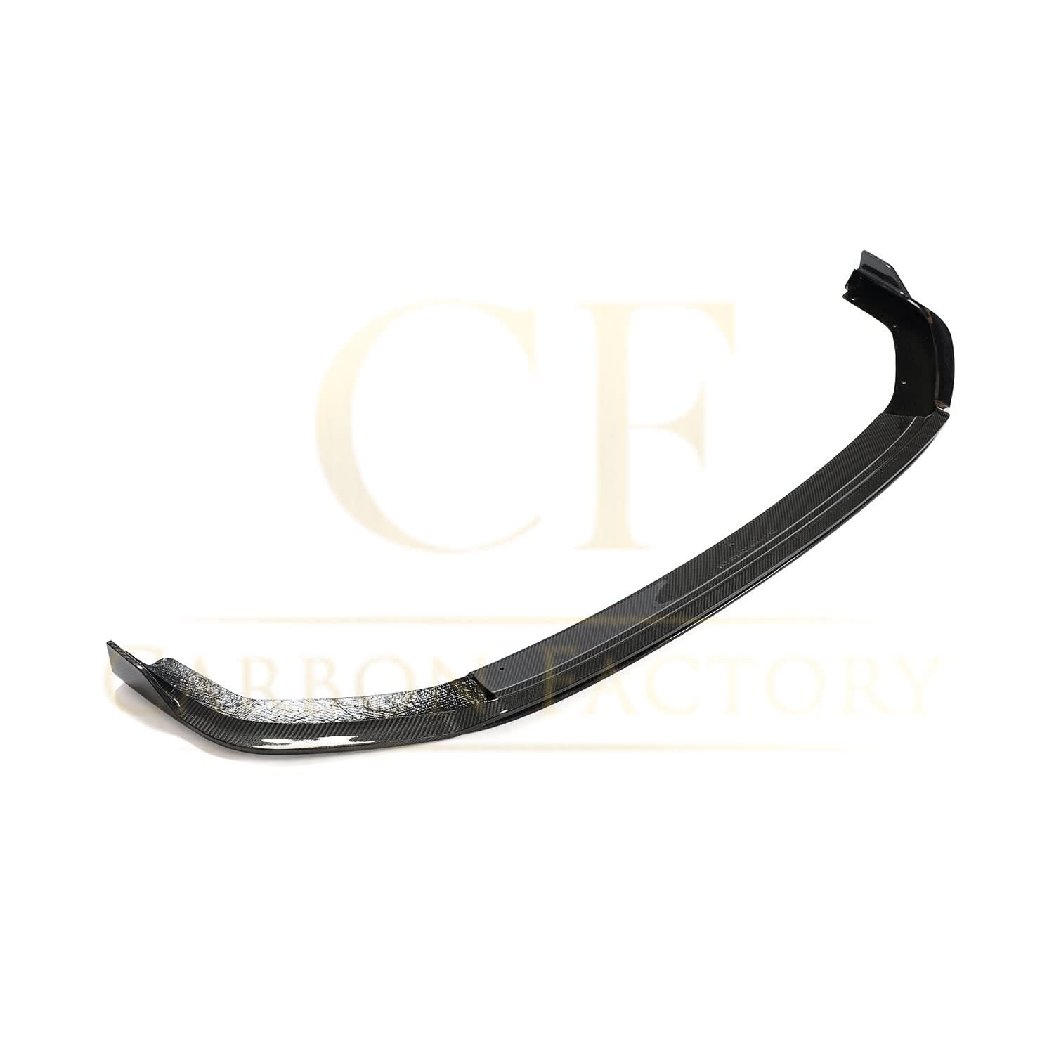 V Style Carbon Fibre Front Splitter for VW Polo MK6 GTI 17-20