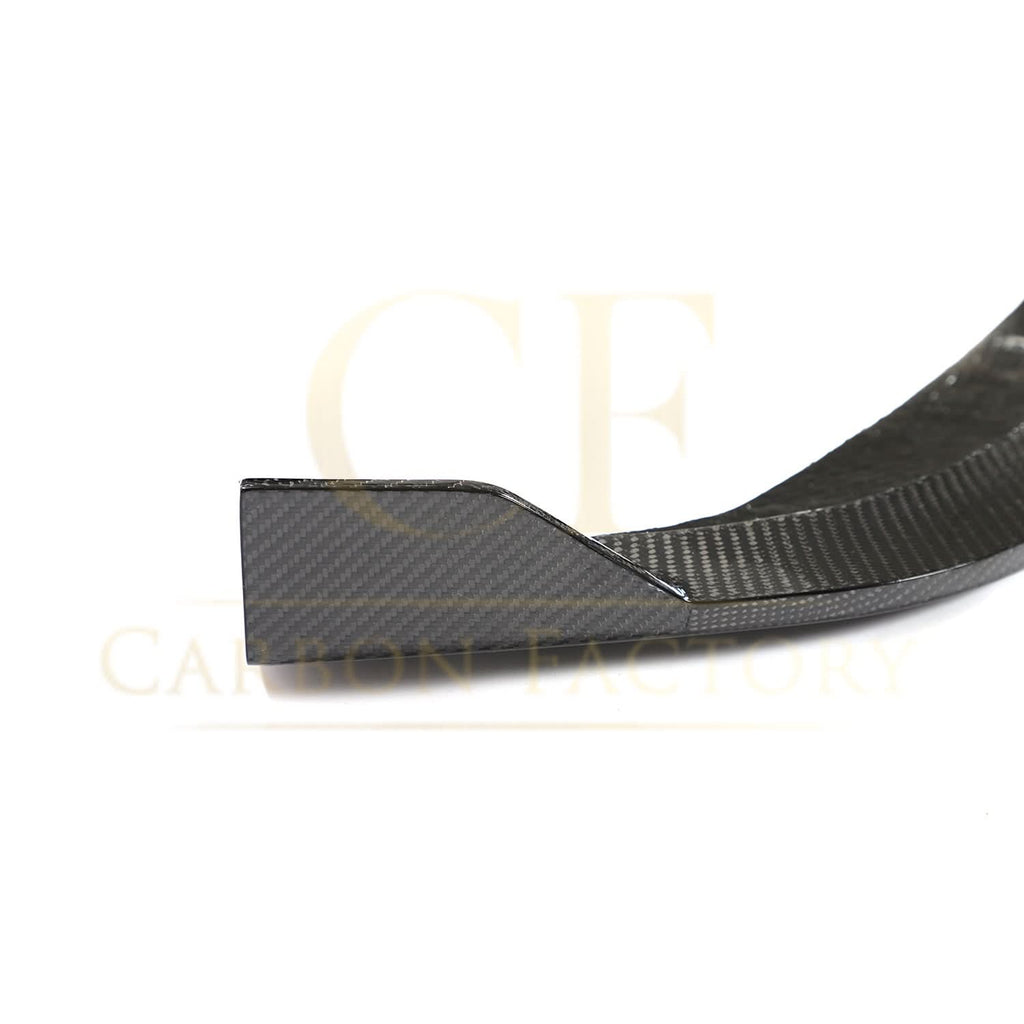 V Style Carbon Fibre Front Splitter for VW Polo MK6 GTI 17-20