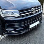 V Style Carbon Fibre Front Splitter for VW T6 Multivan 15-20