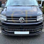 V Style Carbon Fibre Front Splitter for VW T6 Multivan 15-20