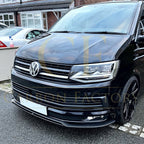 V Style Carbon Fibre Front Splitter for VW T6 Multivan 15-20