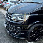 V Style Carbon Fibre Front Splitter for VW T6 Multivan 15-20