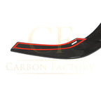 V Style Pre-Preg Carbon Fibre Front Splitter for Audi 8Y RS3 Saloon 21-23