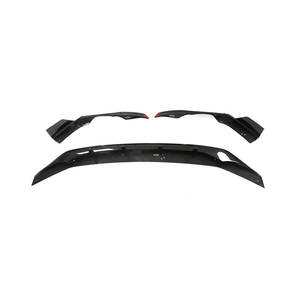 V Style Pre-Preg Carbon Fibre Front Splitter for Audi C8 RS6 19-22