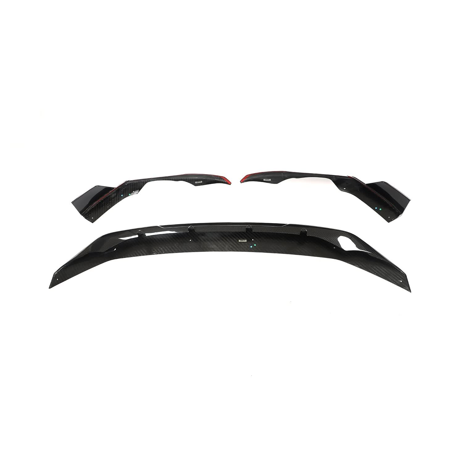 V Style Pre-Preg Carbon Fibre Front Splitter for Audi C8 RS6 19-22