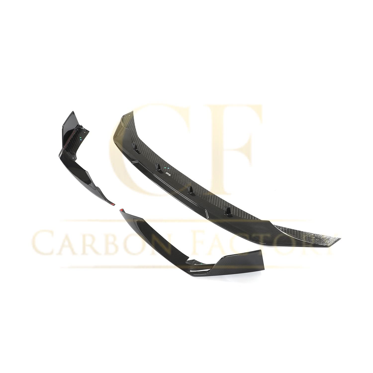 V Style Pre-Preg Carbon Fibre Front Splitter for Audi C8 RS6 19-22