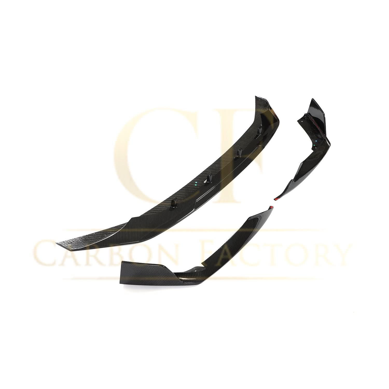 V Style Pre-Preg Carbon Fibre Front Splitter for Audi C8 RS6 19-22