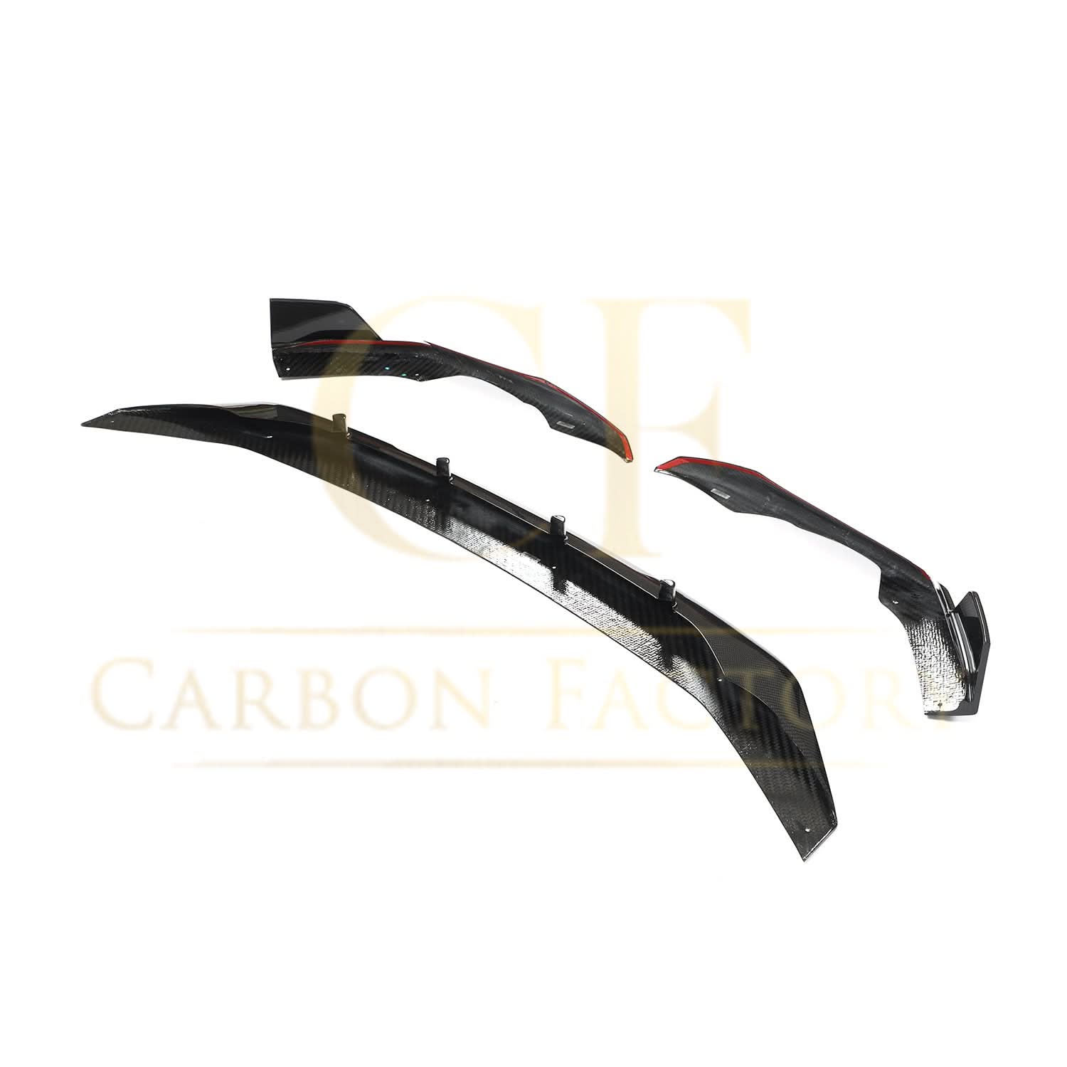 V Style Pre-Preg Carbon Fibre Front Splitter for Audi C8 RS6 19-22