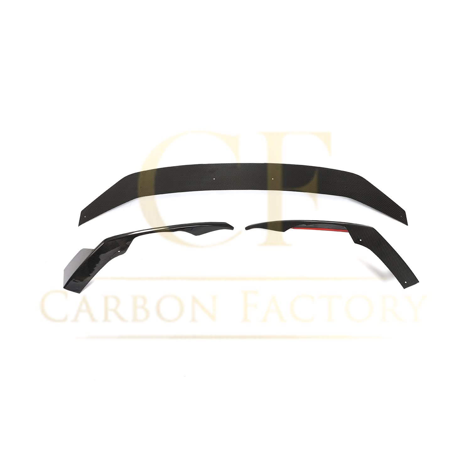 V Style Pre-Preg Carbon Fibre Front Splitter for Audi C8 RS6 19-22