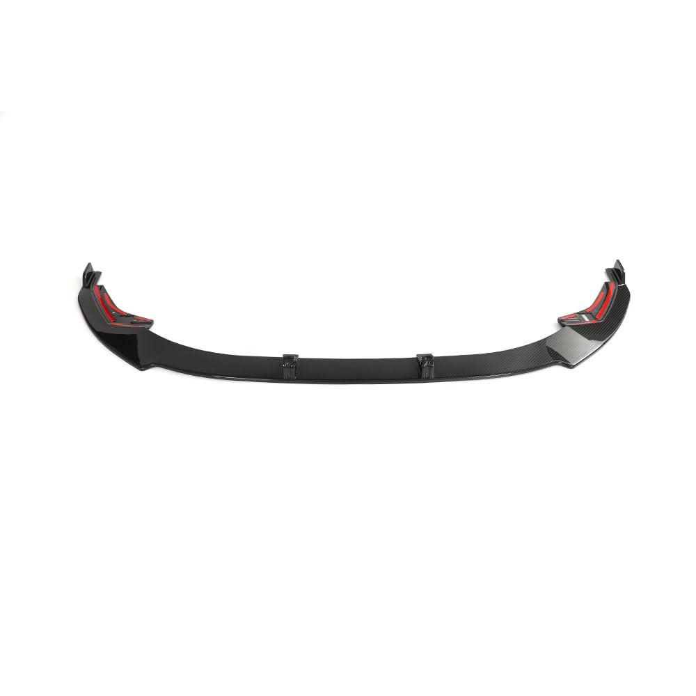 V Style Pre-Preg Carbon Fibre Front Splitter for Audi S3 Saloon 21-23