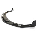 V Style Pre-Preg Carbon Fibre Front Splitter for Porsche Taycan Turbo 4 Door 19-21