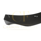 V Style Pre-Preg Carbon Fibre Front Splitter for Porsche Taycan Turbo 4 Door 19-21