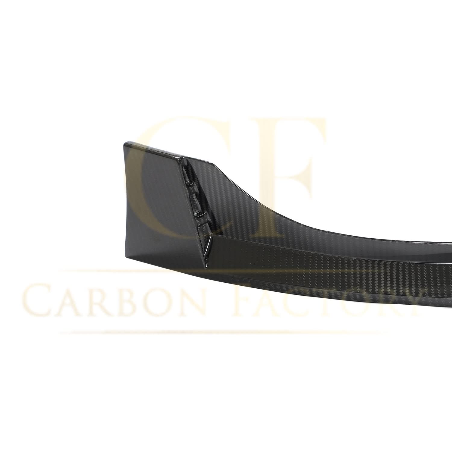 V Style Pre-Preg Carbon Fibre Front Splitter for VW Golf MK8 GTI 21-Present