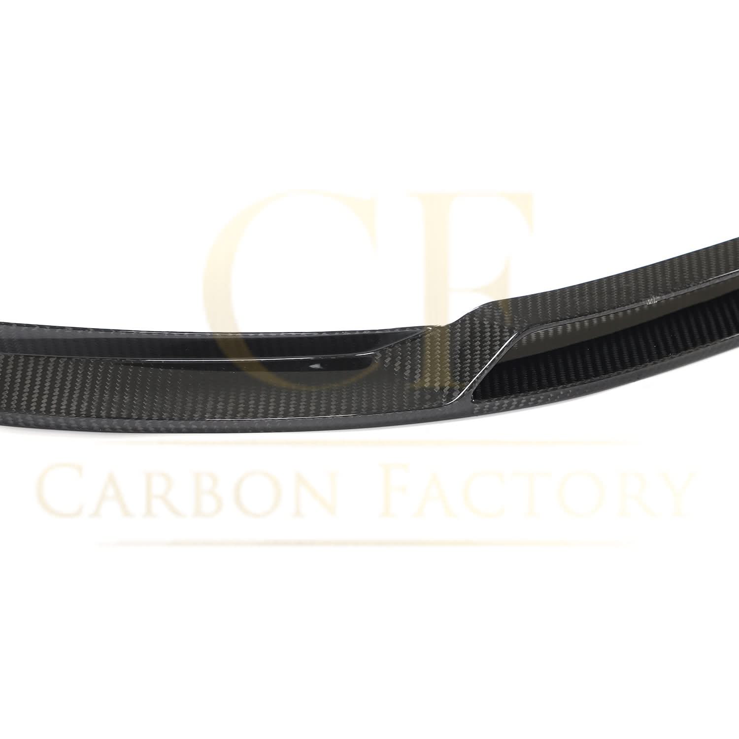 V Style Pre-Preg Carbon Fibre Front Splitter for VW Golf MK8 GTI 21-Present
