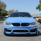 VR Style Carbon Fibre Front Splitter for BMW F80 M3 F82 F83 M4 14-20