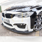 VR Style Carbon Fibre Front Splitter for BMW F80 M3 F82 F83 M4 14-20