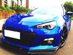 ZE Style Carbon Fibre Front Splitter for Subaru BRZ 13-16