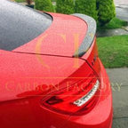 A Style Carbon Fibre Boot Spoiler for Mercedes Benz W204 C Class 07-14