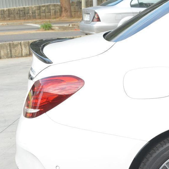 A Style Carbon Fibre Boot Spoiler for Mercedes Benz W205 C Class 15-21