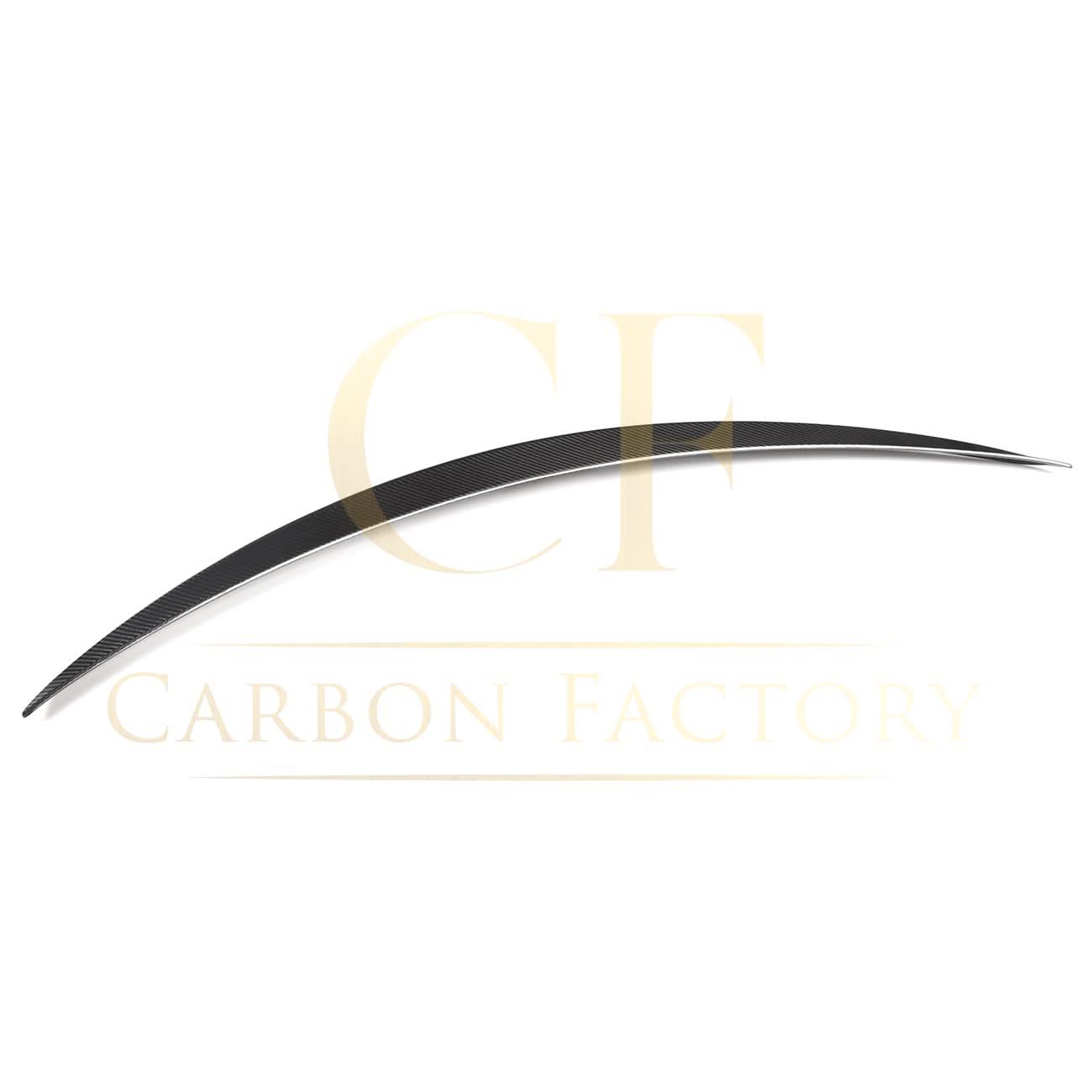 A Style Carbon Fibre Boot Spoiler for Mercedes Benz W205 C Class 15-21