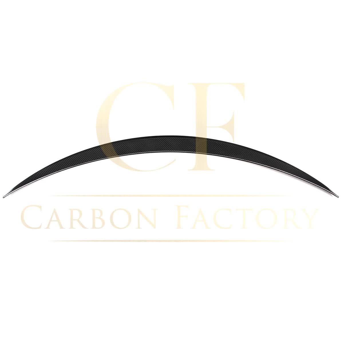 A Style Carbon Fibre Boot Spoiler for Mercedes Benz W205 C Class 15-21