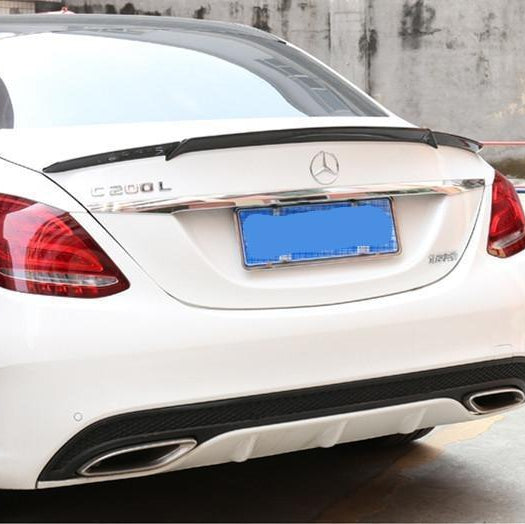 Brabus Style Carbon Fibre Boot Spoiler for Mercedes Benz W205 C Class 15-21