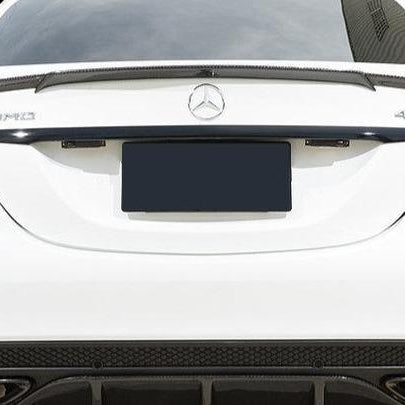Brabus Style Carbon Fibre Boot Spoiler for Mercedes Benz W205 C Class 15-21