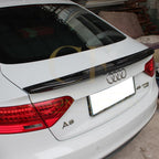C Style Carbon Fibre Boot Spoiler for Audi B8 B8.5 A5 (Non S Line) 07-16