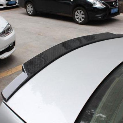 C74 Style Carbon Fibre Boot Spoiler for Mercedes Benz W204 C Class Saloon 07-14