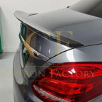 PSM Style Carbon Fibre Boot Spoiler for Mercedes Benz W205 C Class 15-21