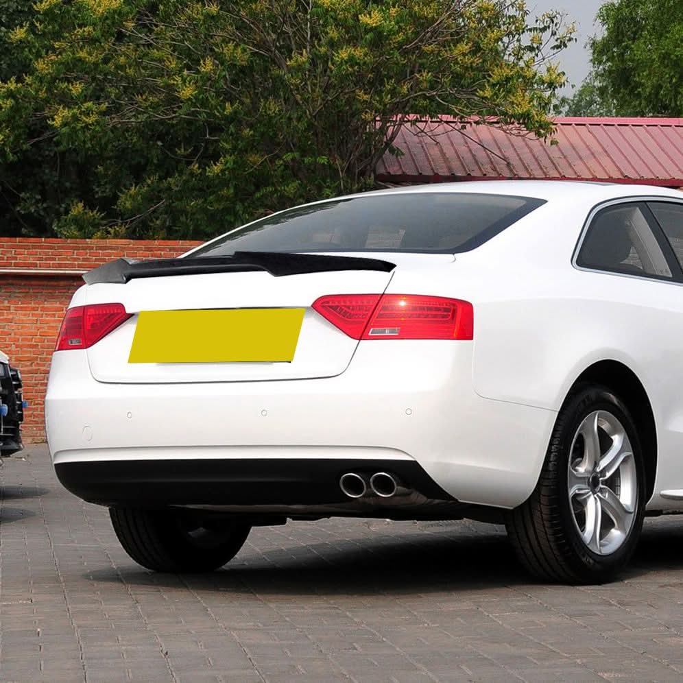 CF Style Carbon Fibre Boot Spoiler for Audi B8 A5 07-16