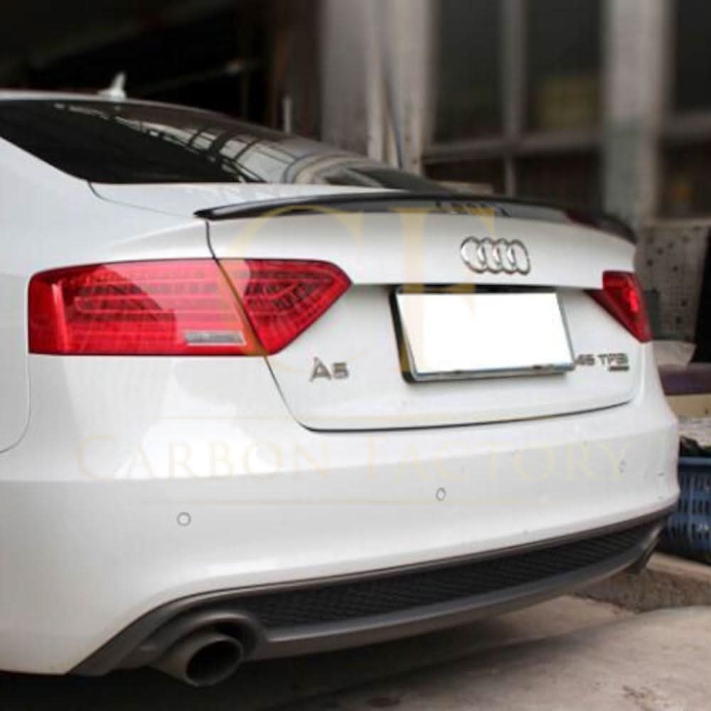 S5 Style Carbon Fibre Boot Spoiler for Audi B8 B8.5 A5 07-16