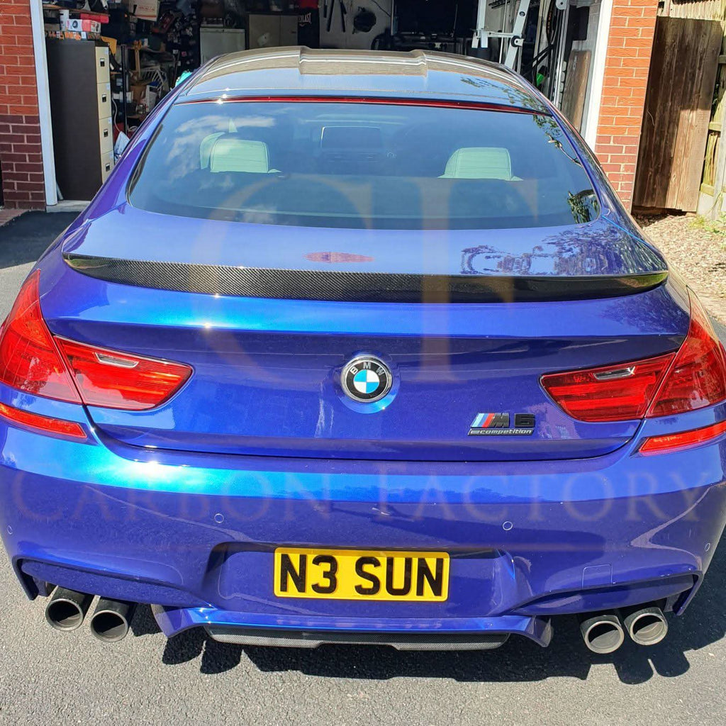 MP Style Carbon Fibre Boot Spoiler for BMW 6 Series F06 F12 F13 inc M6 11-18