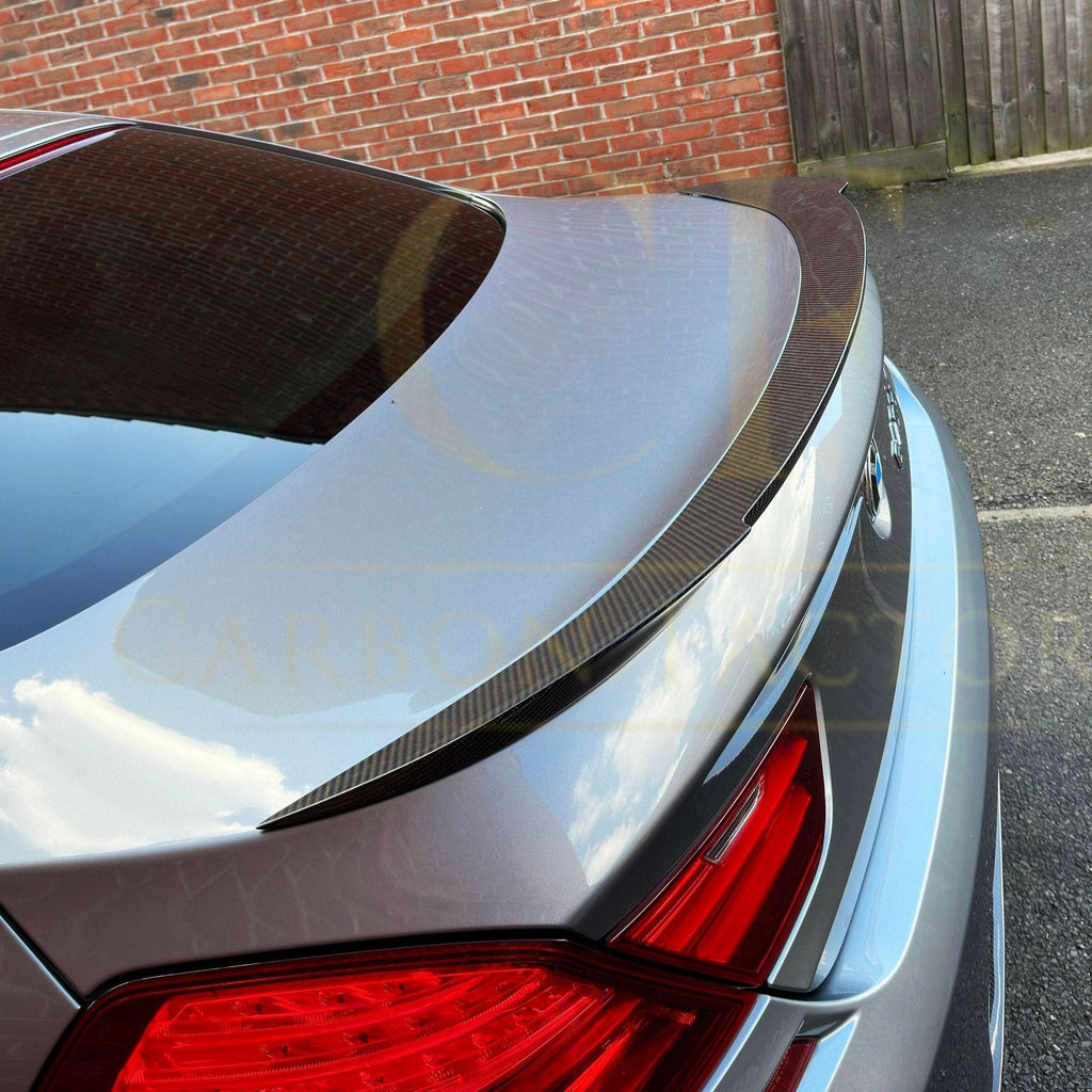V Style Carbon Fibre Boot Spoiler for BMW 6 Series F06 F12 F13 inc M6 11-18