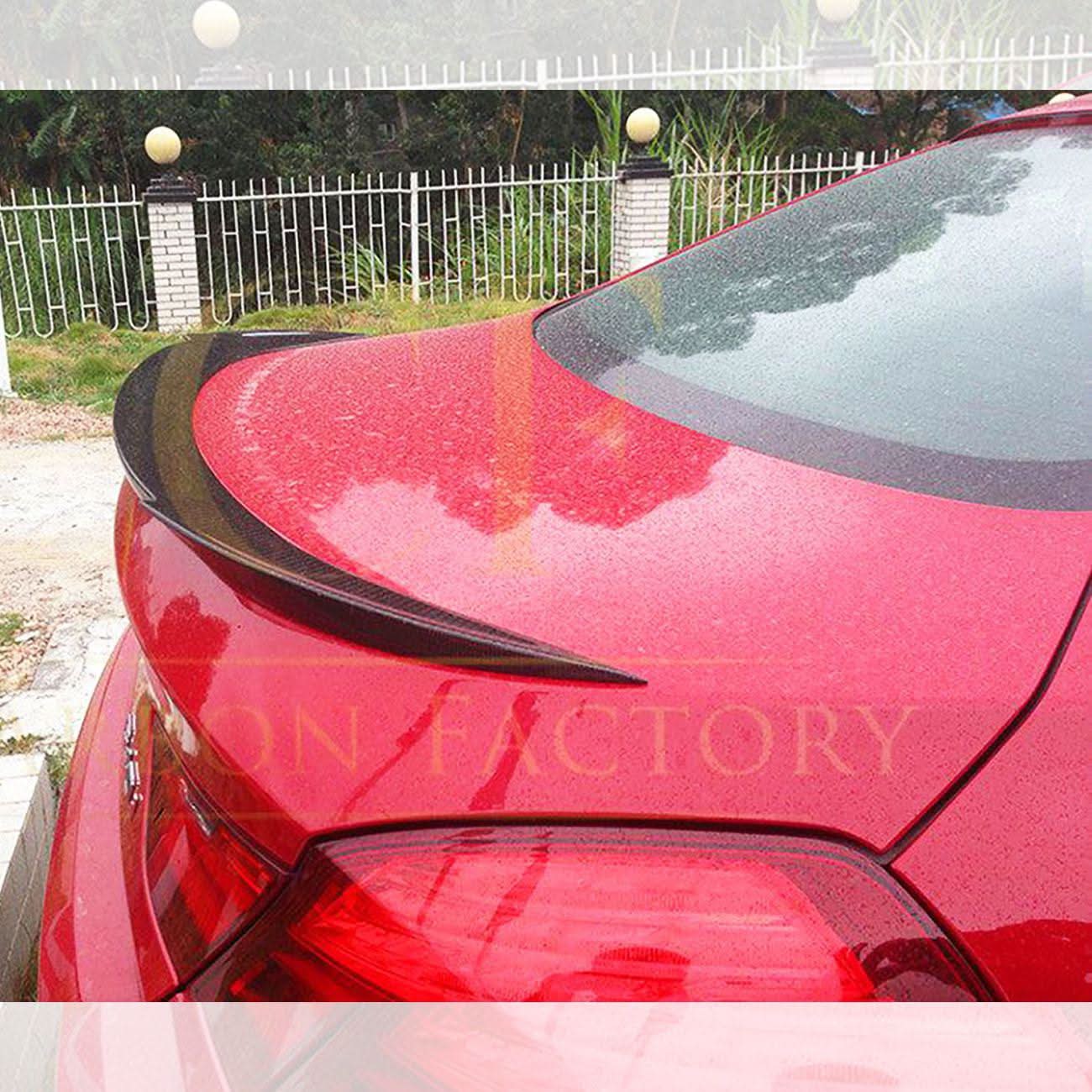 V Style Carbon Fibre Boot Spoiler for BMW 6 Series F06 F12 F13 inc M6 11-18