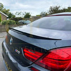 V Style Carbon Fibre Boot Spoiler for BMW 6 Series F06 F12 F13 inc M6 11-18