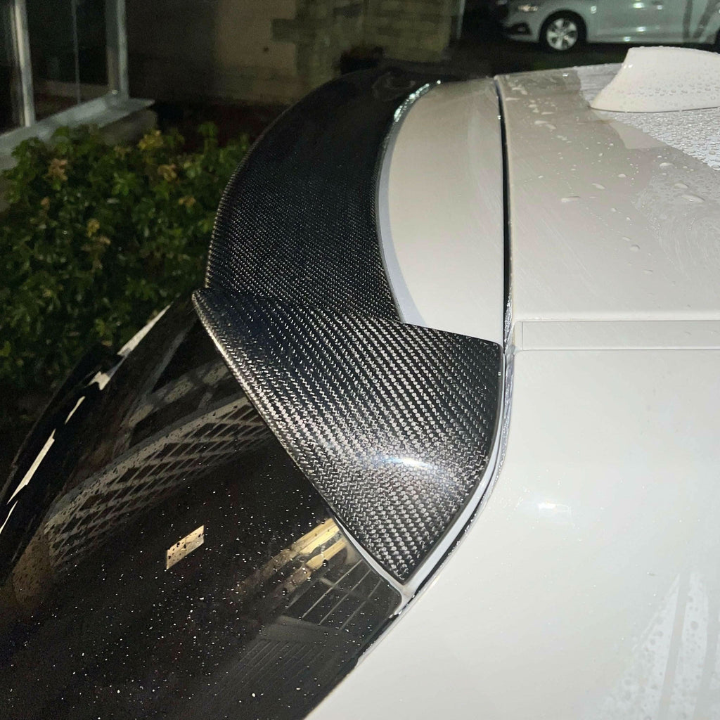 3D Style Carbon Fibre Roof Spoiler for BMW 1 Series F20 F21 11-19