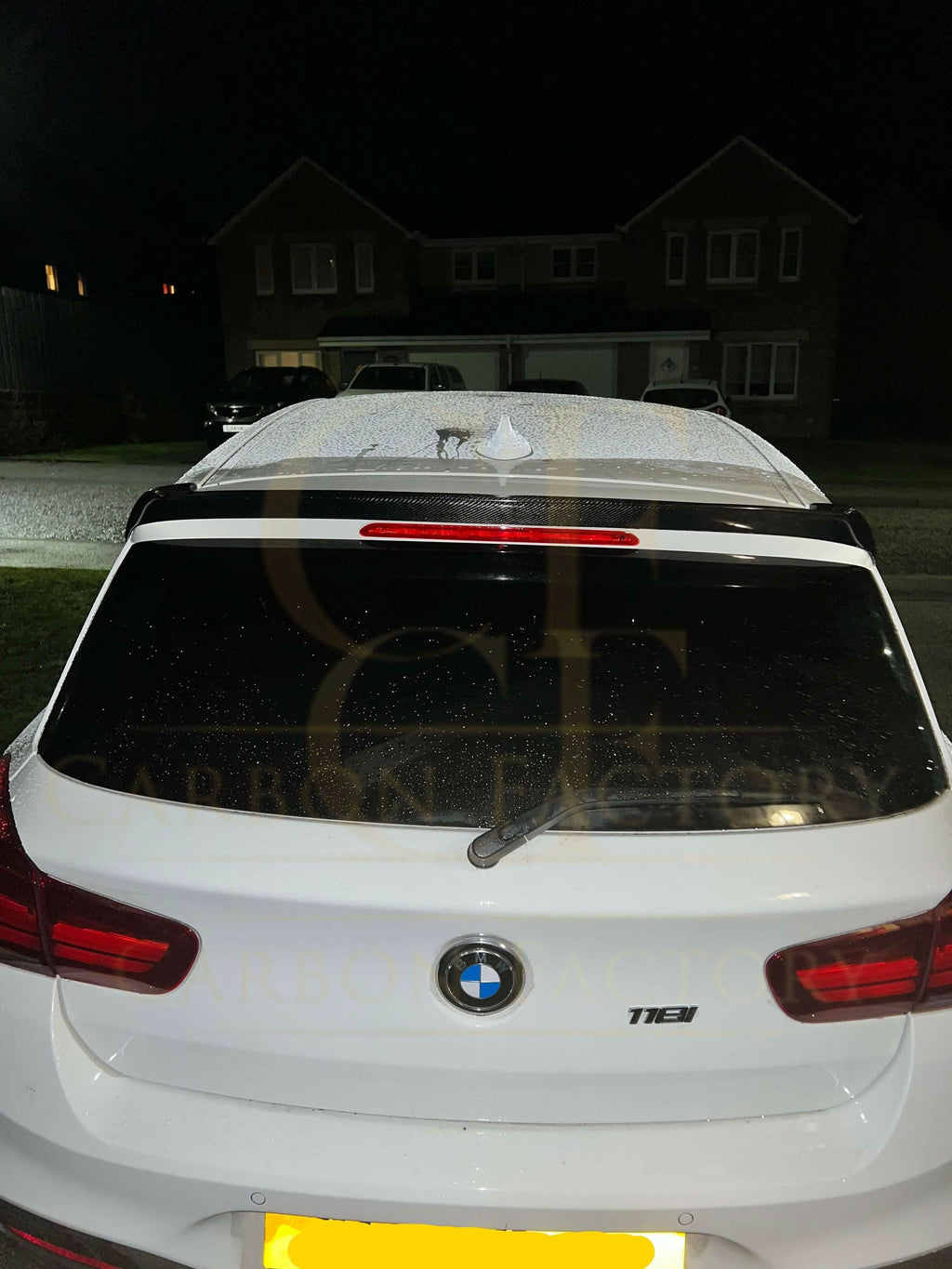 3D Style Carbon Fibre Roof Spoiler for BMW 1 Series F20 F21 11-19