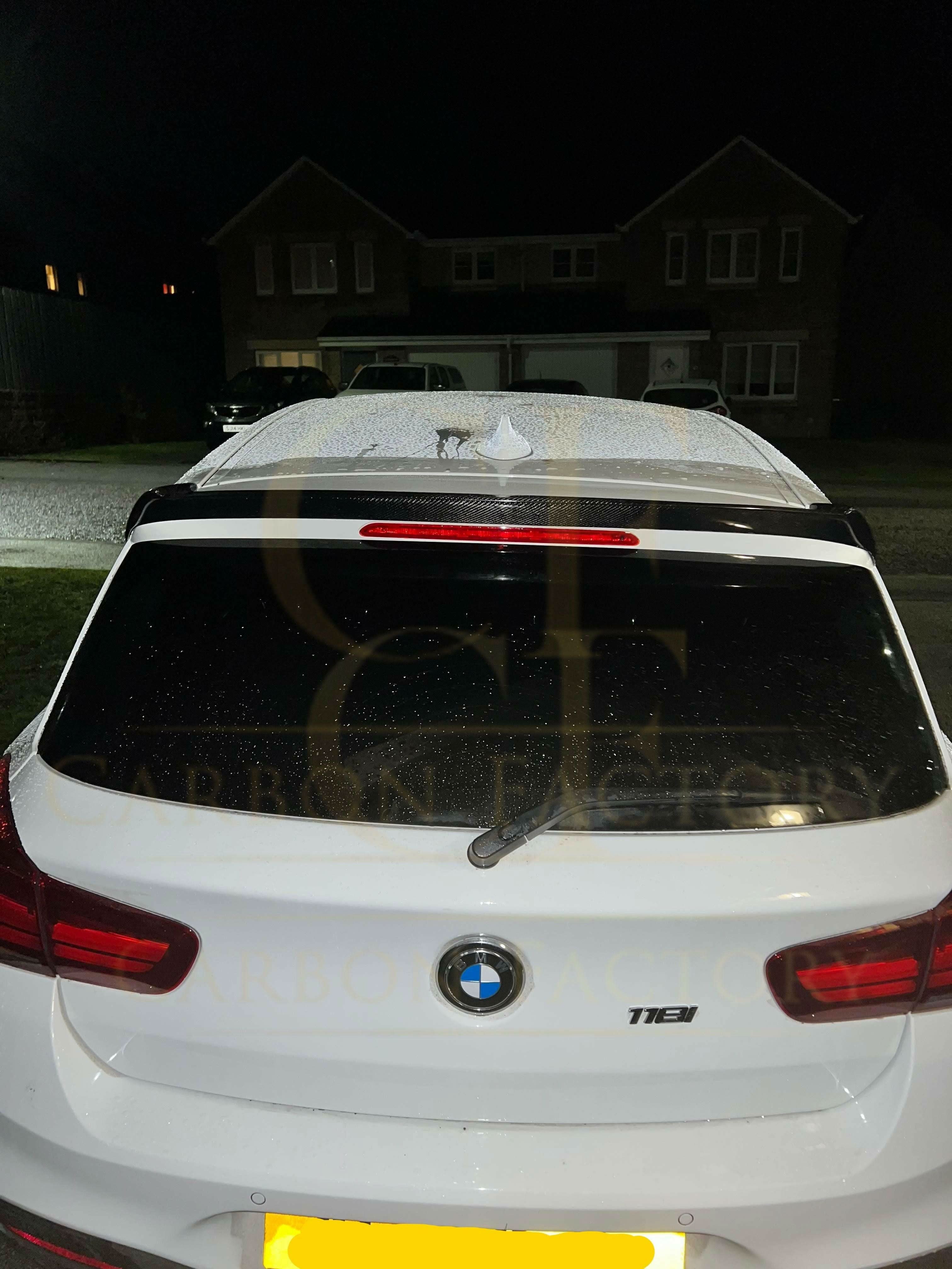 3D Style Carbon Fibre Roof Spoiler for BMW 1 Series F20 F21 11-19