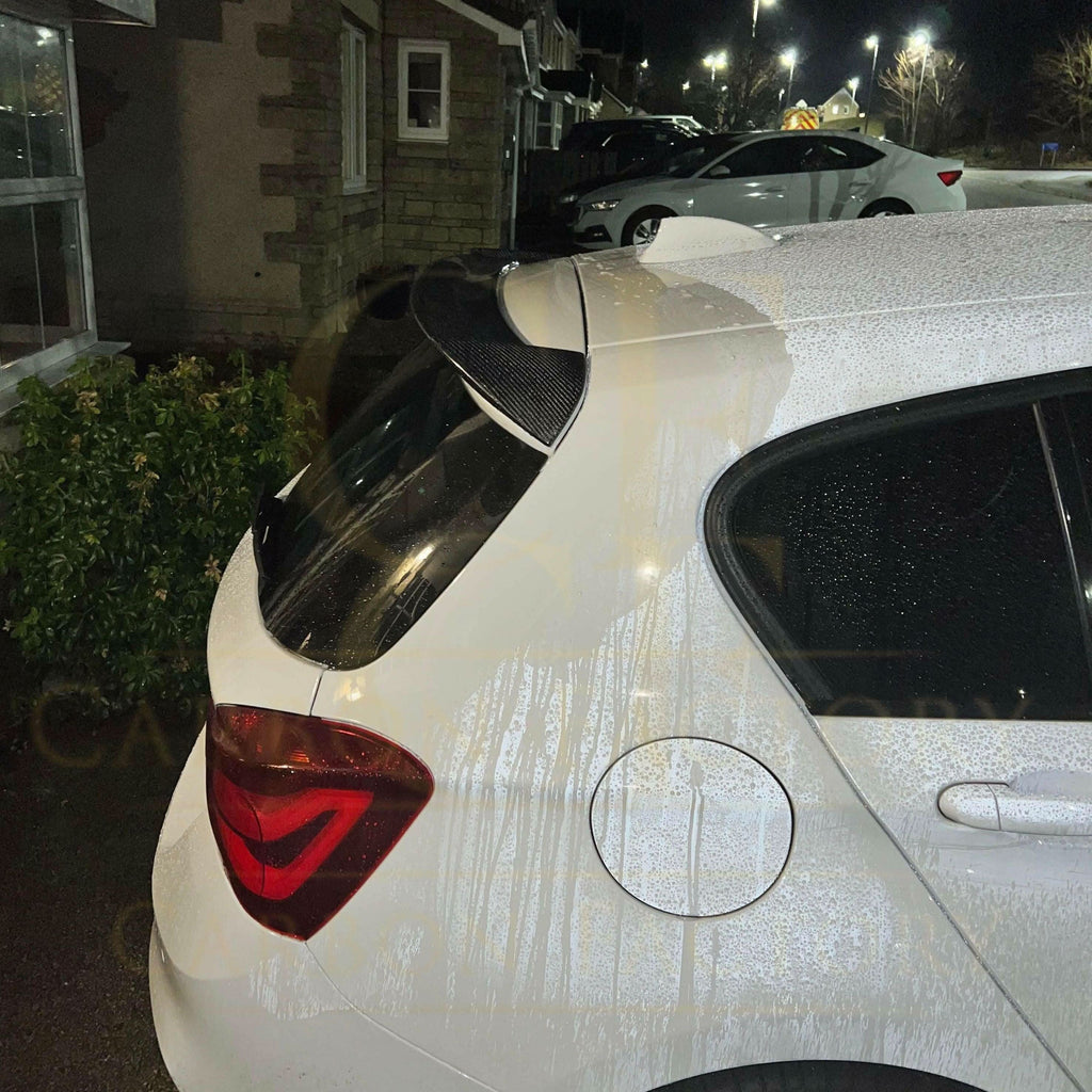 3D Style Carbon Fibre Roof Spoiler for BMW 1 Series F20 F21 11-19