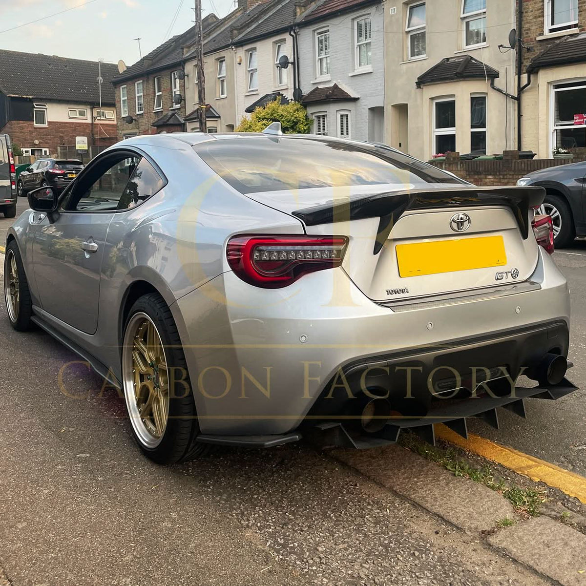 AB Style Carbon Fibre Boot Spoiler for Toyota GT86 12-20
