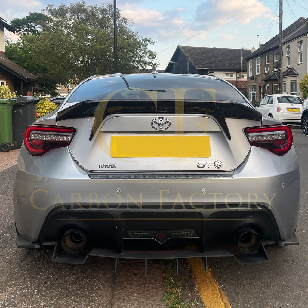 AB Style Carbon Fibre Boot Spoiler for Toyota GT86 12-20
