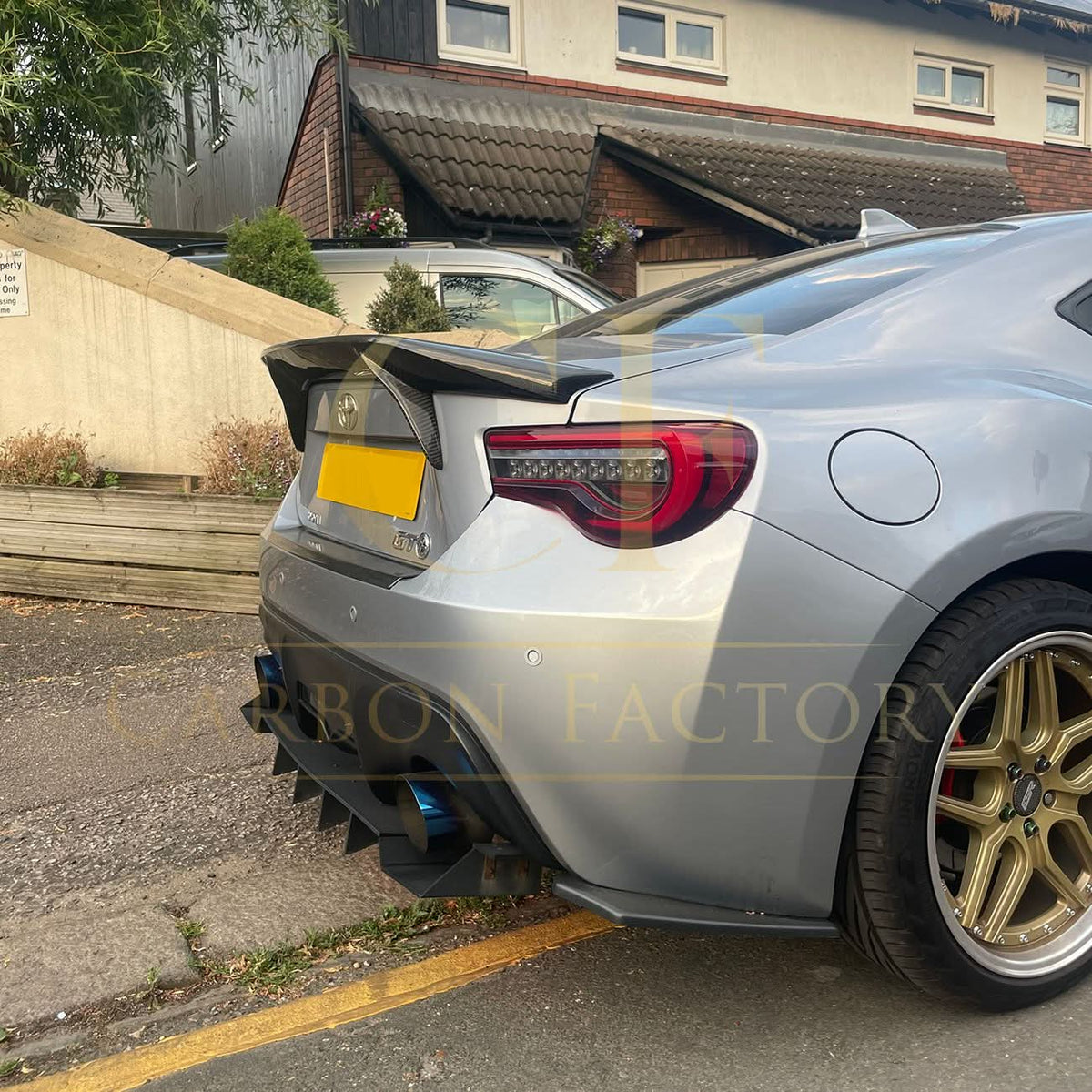 AB Style Carbon Fibre Boot Spoiler for Toyota GT86 12-20