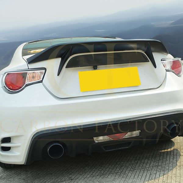 AB Style Carbon Fibre Boot Spoiler for Toyota GT86 12-20