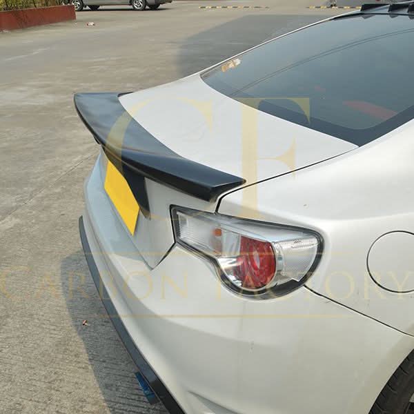 AB Style Carbon Fibre Boot Spoiler for Toyota GT86 12-20