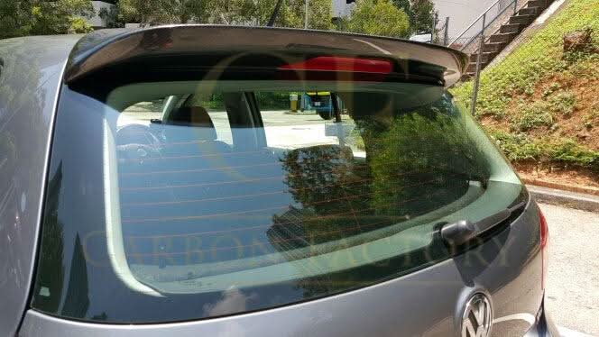 AB Style Carbon Fibre Roof Spoiler for VW Golf MK5 R32 GTI 04-09