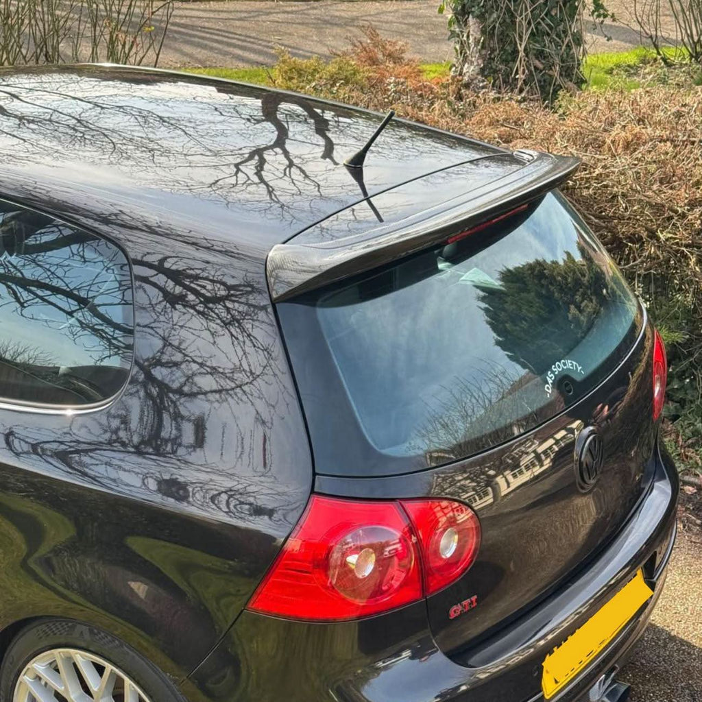 AB Style Carbon Fibre Roof Spoiler for VW Golf MK5 R32 GTI 04-09
