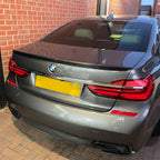 AC Style Carbon Fibre Boot Spoiler for BMW G11 G12 7 Series 15-23