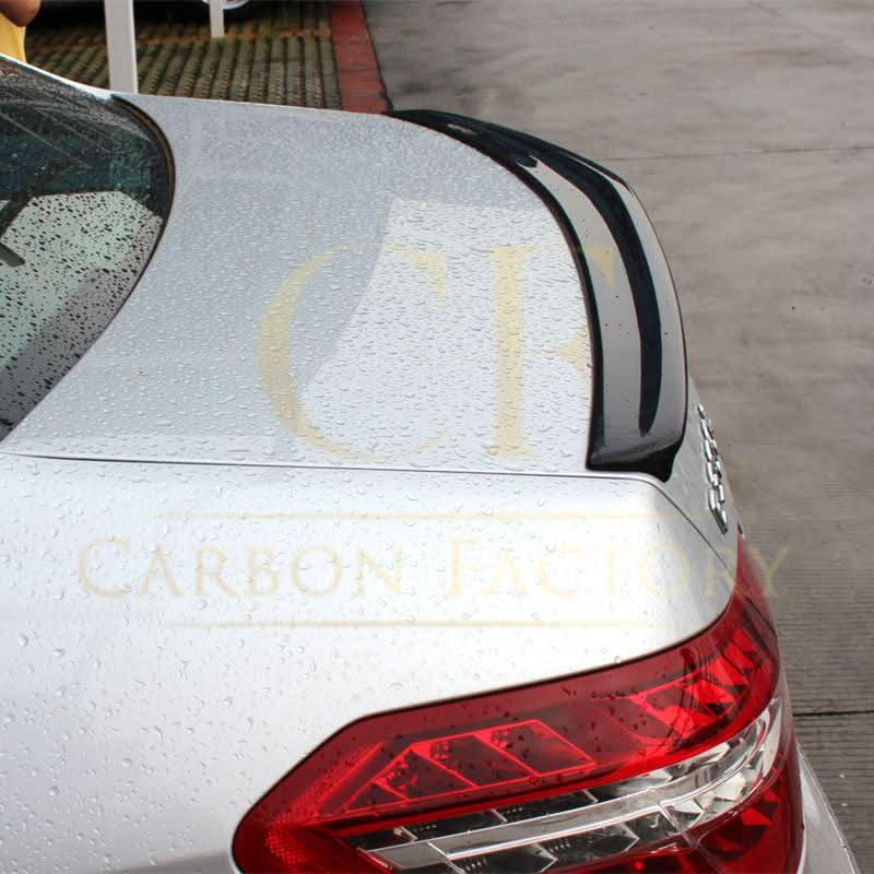 A Style Carbon Fibre Boot Spoiler for Mercedes Benz W212 E Class Saloon 10-17