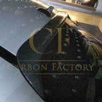 A Style Carbon Fibre Roof Spoiler for Mercedes Benz W205 C Class Saloon 15-21